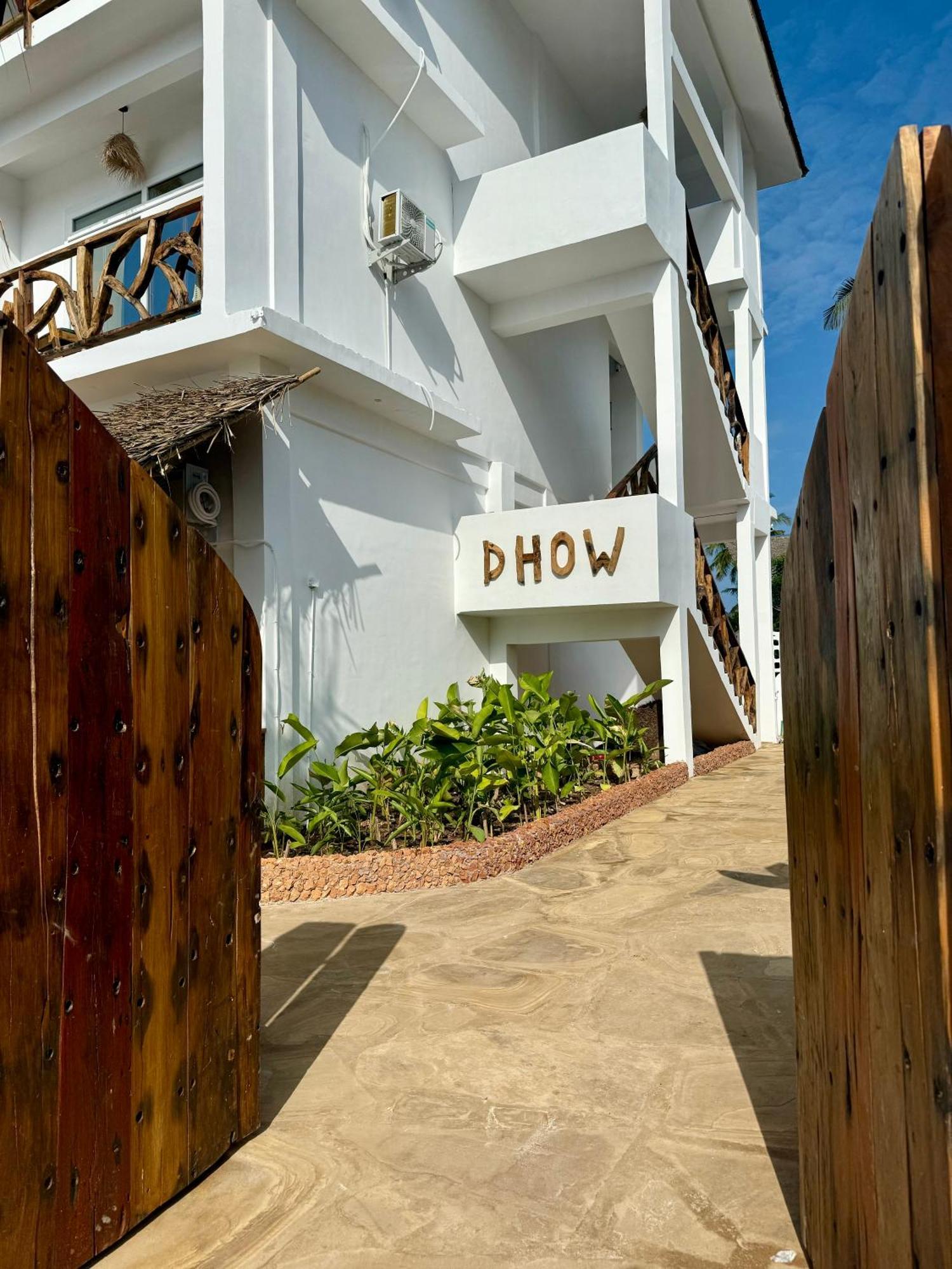 Dhow Beach Boutique Hotel Nungwi Exterior foto